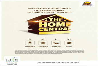 Presenting a wide choice of aspired homes in pune's finest township at Kotil Patil Life Republic, Pune